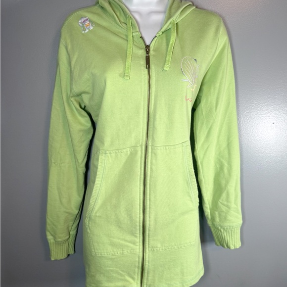 Florida Embroidered Green Zip-Up Hoodie (Medium) - Picture 2 of 13